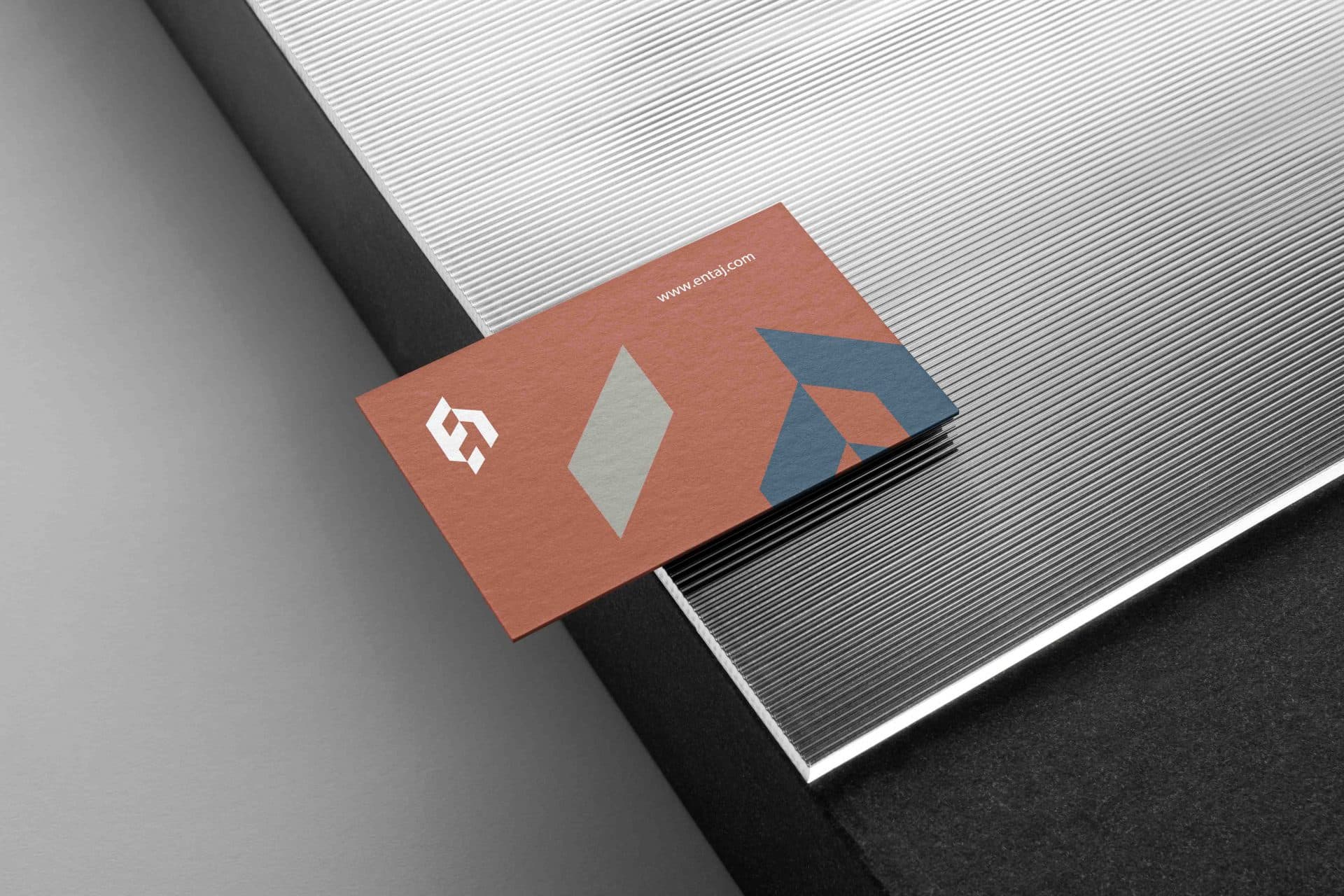 card of entaj branding